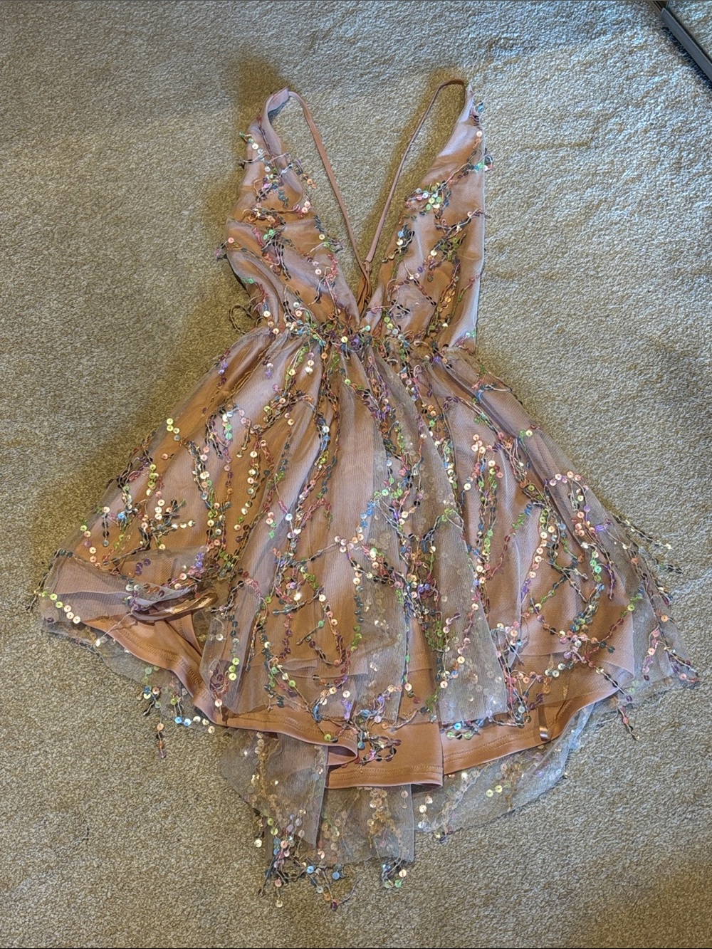 Sequin Party Dress